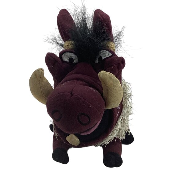 Disney Broadway Musical The Lion King PUMBAA Plush Stuffed Animal Toy 6" - Picture 2 of 9
